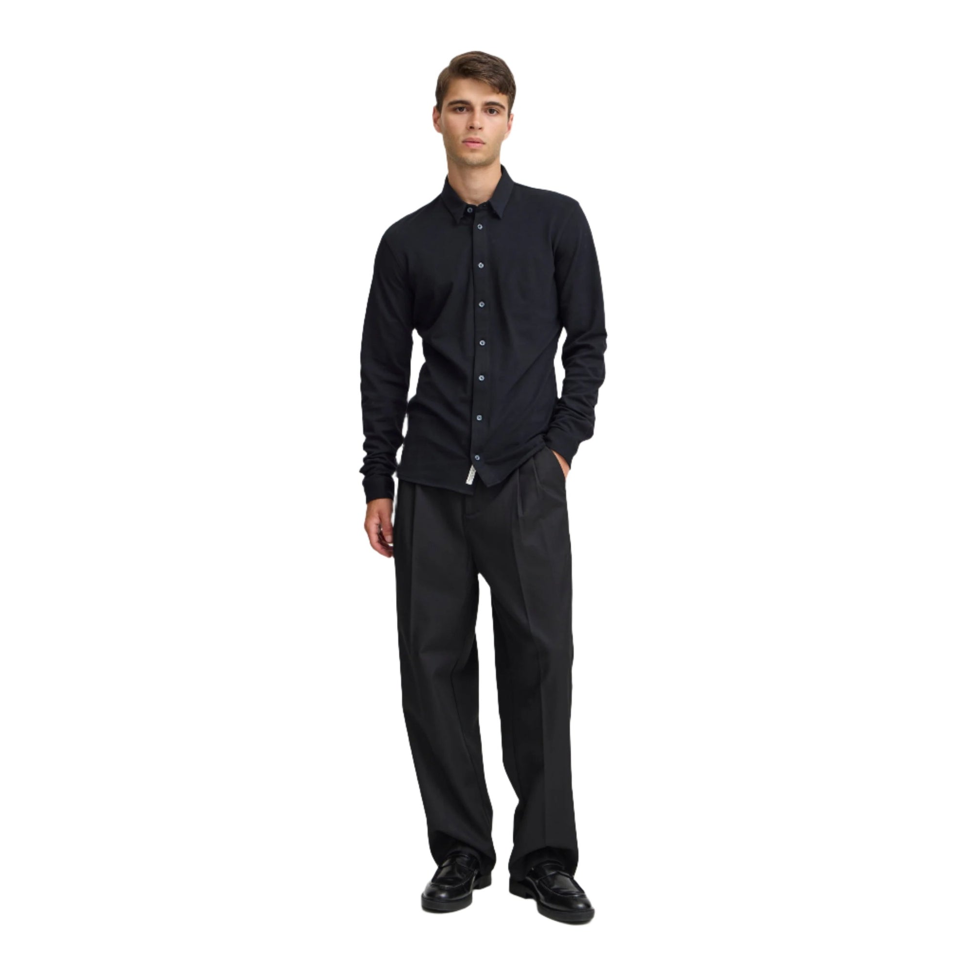 Black Beauty Cfarthur Jersey Piquet Shirt