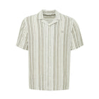 Winter Moss Cfisak Striped Linen Mix Shirt