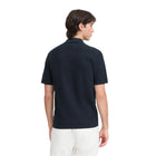 Dark Navy Cfjoe Ss Structured Polo Knit