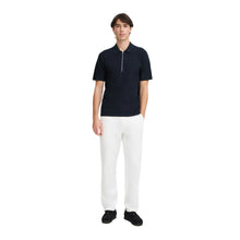 Dark Navy Cfjoe Ss Structured Polo Knit