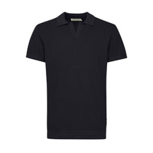 Dark Navy Cfmateo Structured Polo Knit