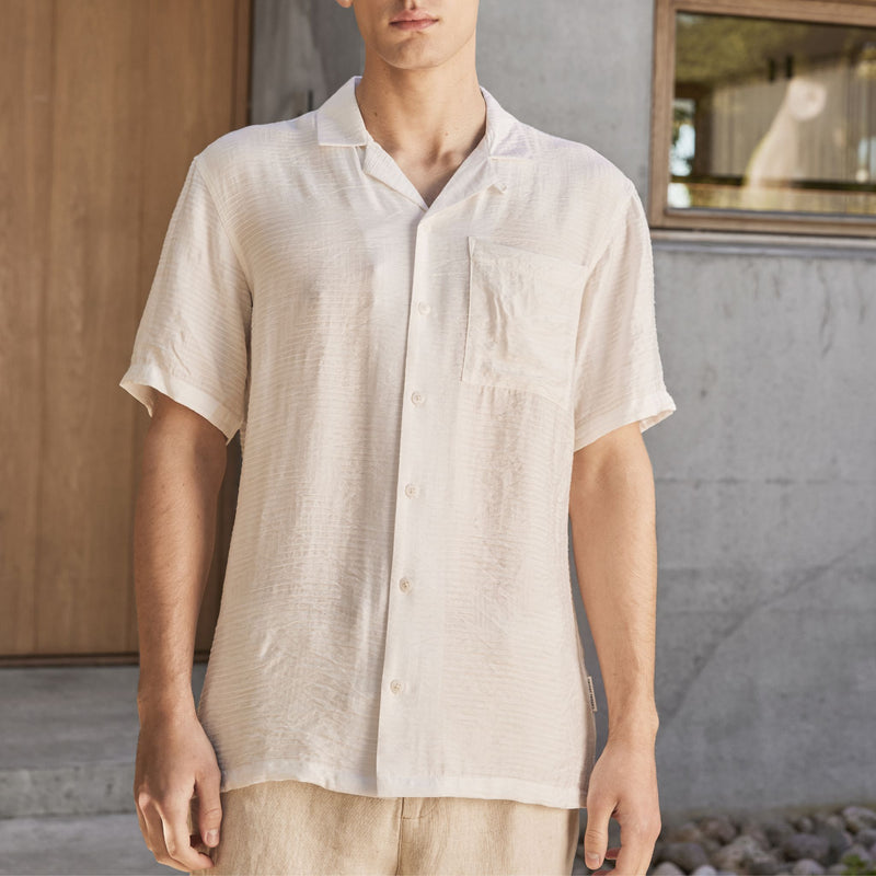 Jaquard Shirt - White