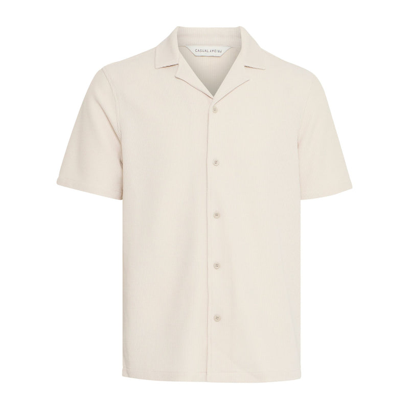 Knitted Shirt - Beige