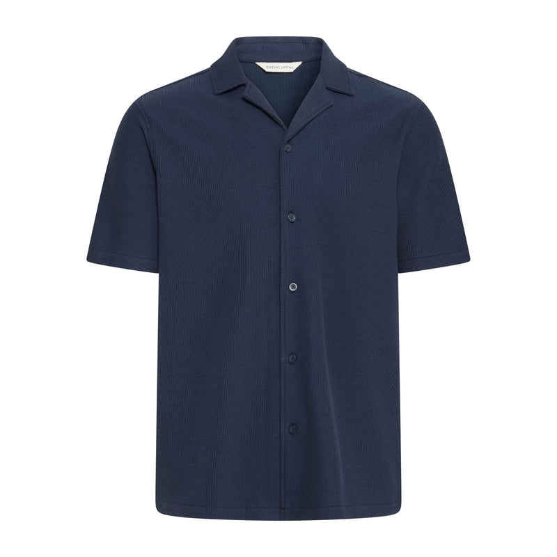 Knitted Shirt - Navy