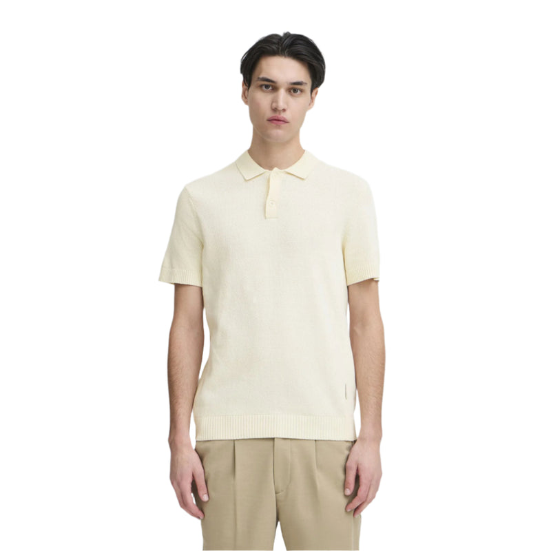 Polo Knit - White