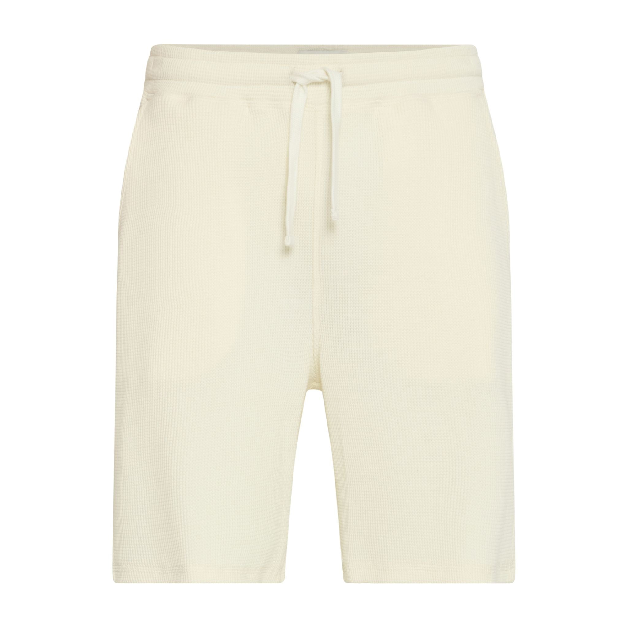Waffle Shorts - White