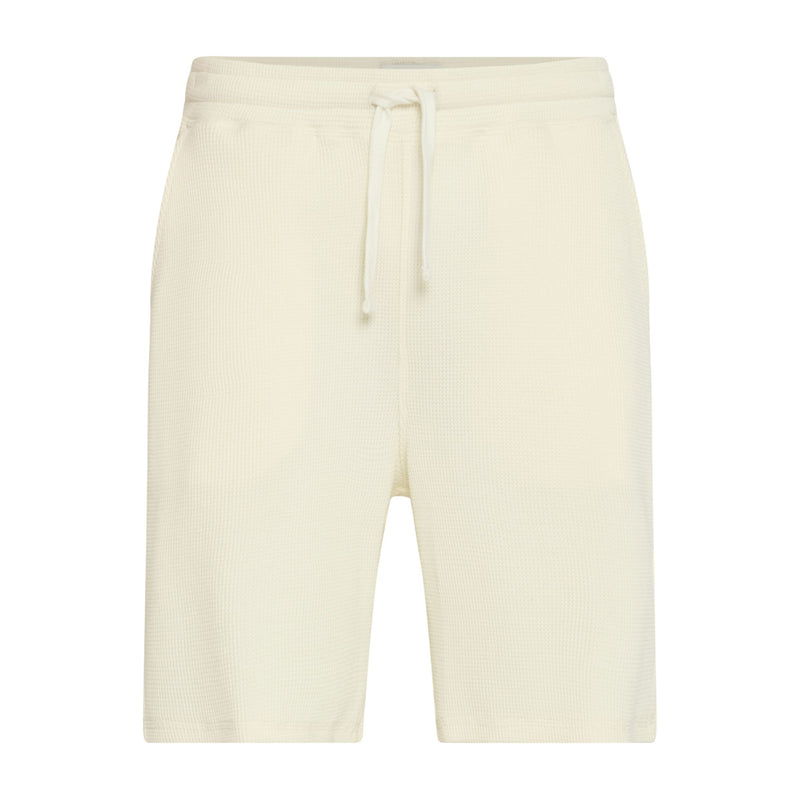 Waffle Shorts - White
