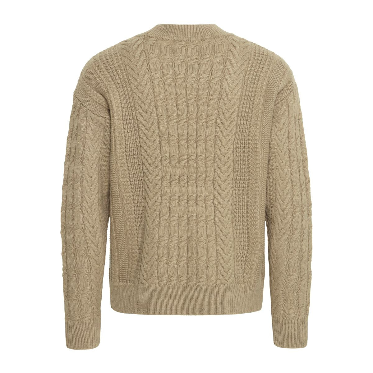 Cfmillow Cable Crew Neck - Cashew