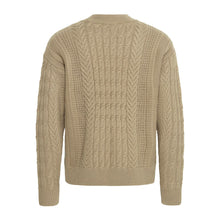 Cfmillow Cable Crew Neck - Cashew