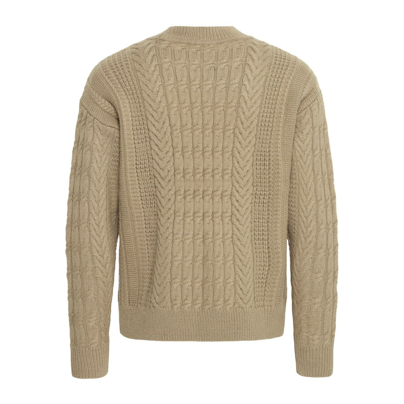 Cfmillow Cable Crew Neck - Cashew
