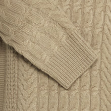 Cfmillow Cable Crew Neck - Cashew
