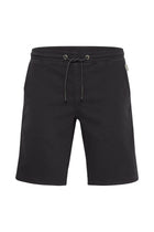 Short de jogging en jean noir