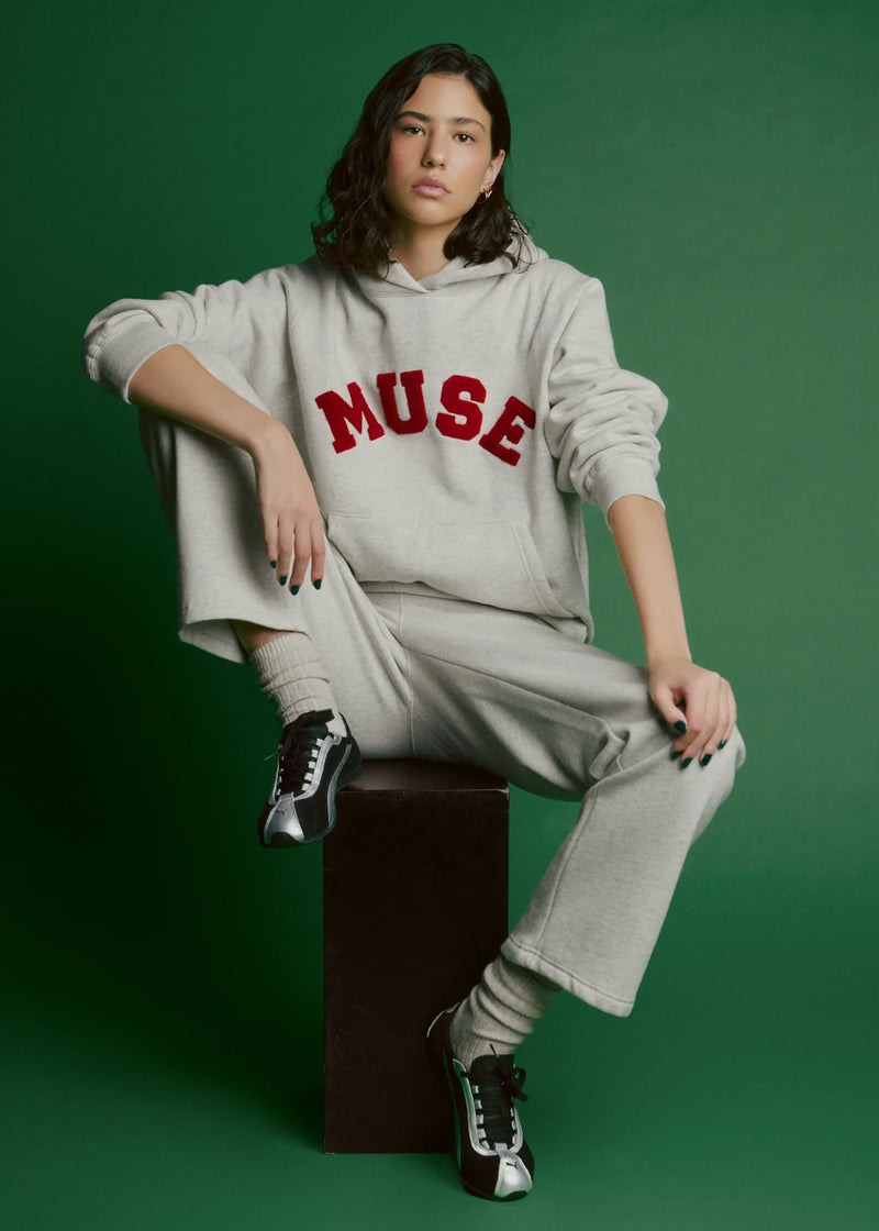 Heavyweight Chenille Hoodie - Alabaster