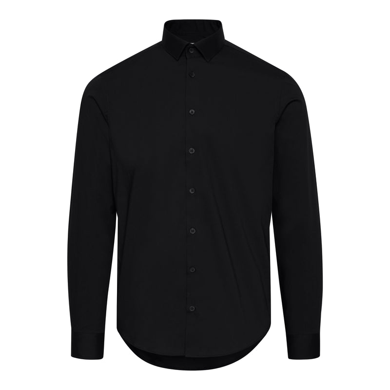 Chemise slim décontractée Friday noire Palle