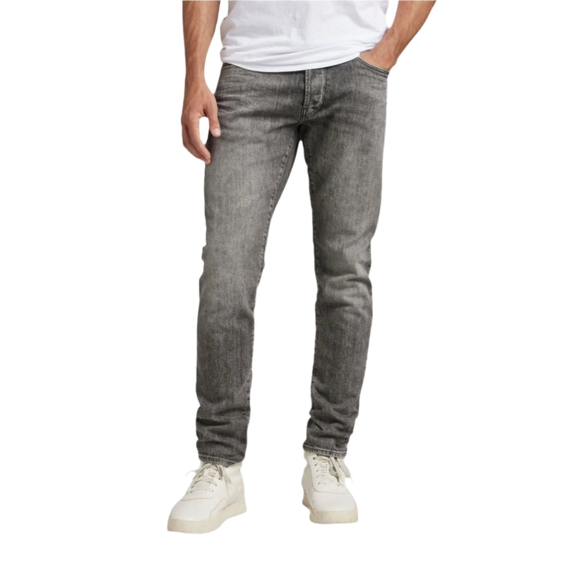 Faded Carbon 3301 Slim Jeans