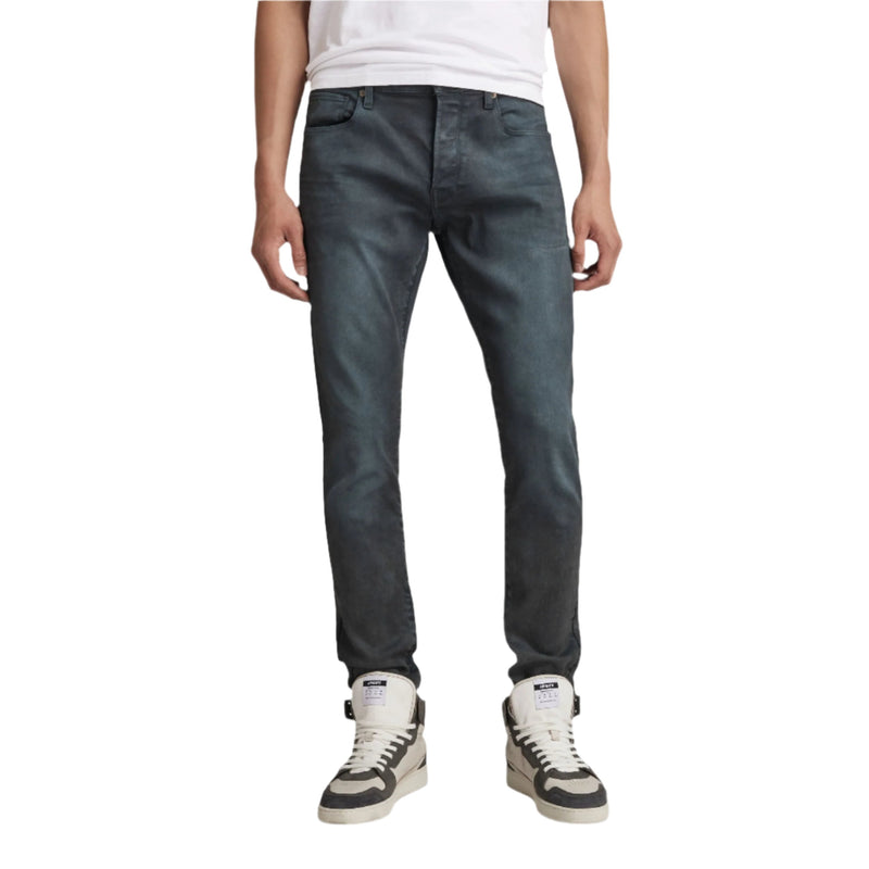Dark Aged Cobler 3301 Slim Jeans