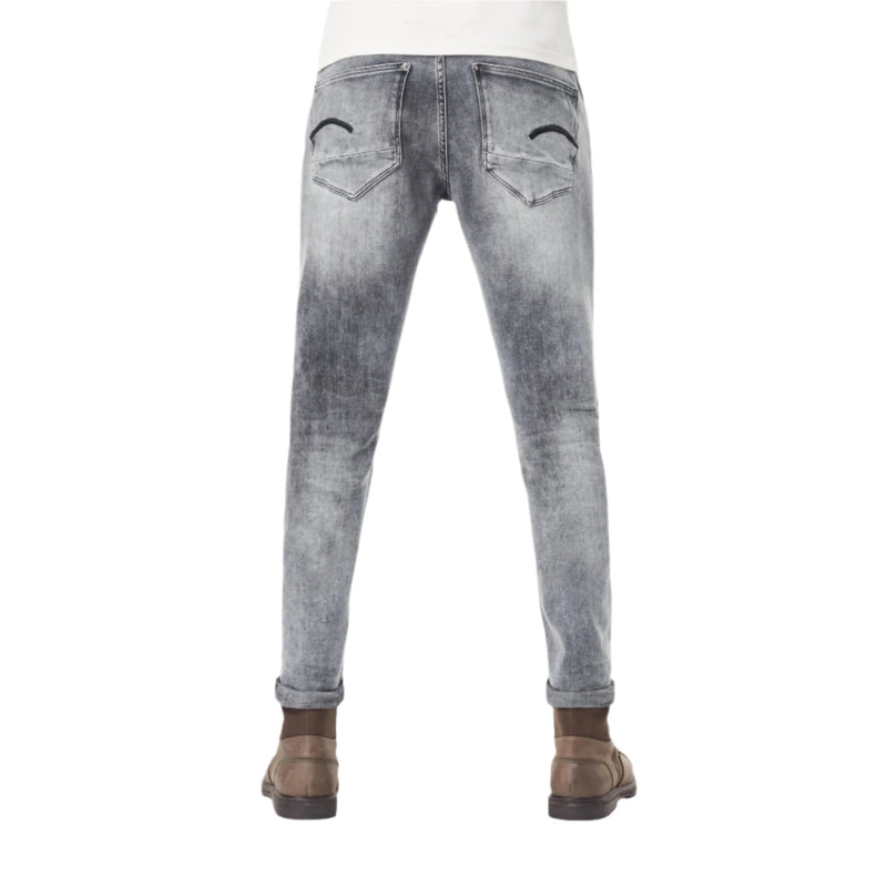 Faded Seal Grey Revend Skinny Jeans