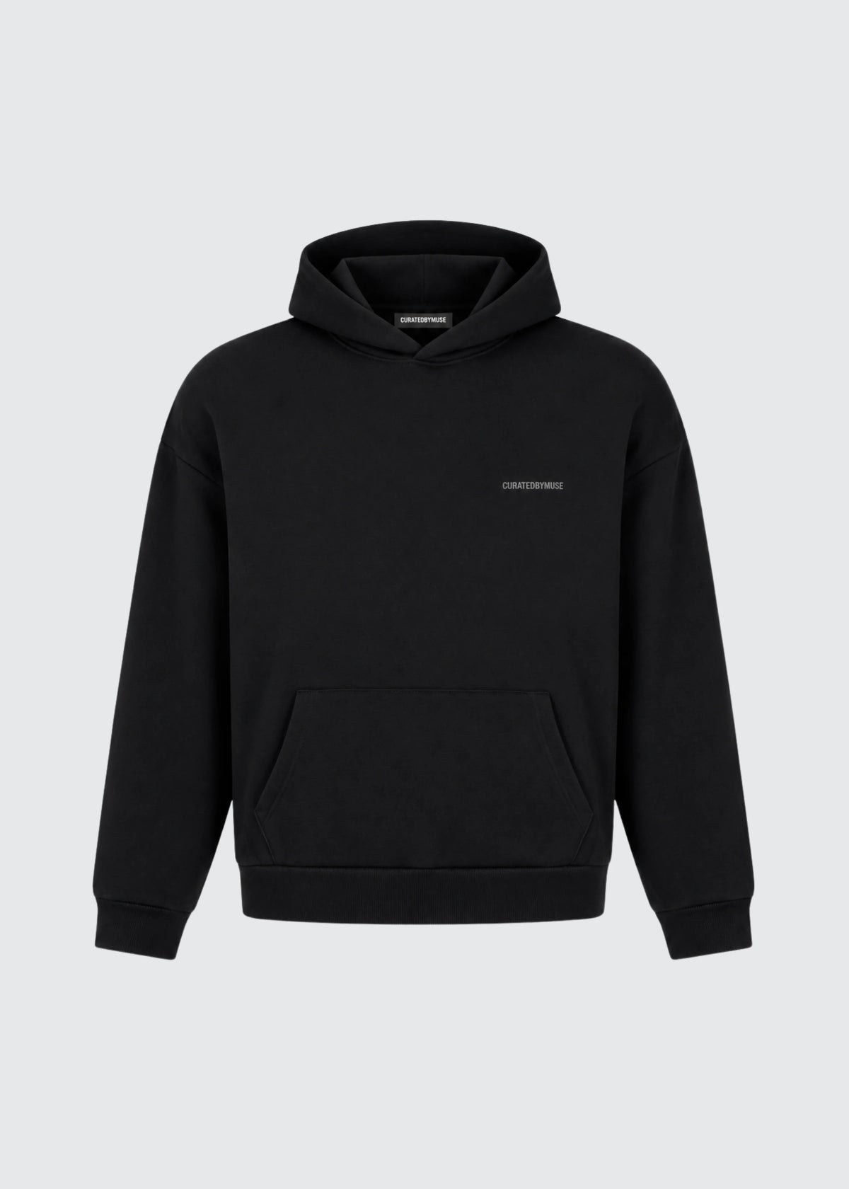 French Terry Hoodie - Blackberry