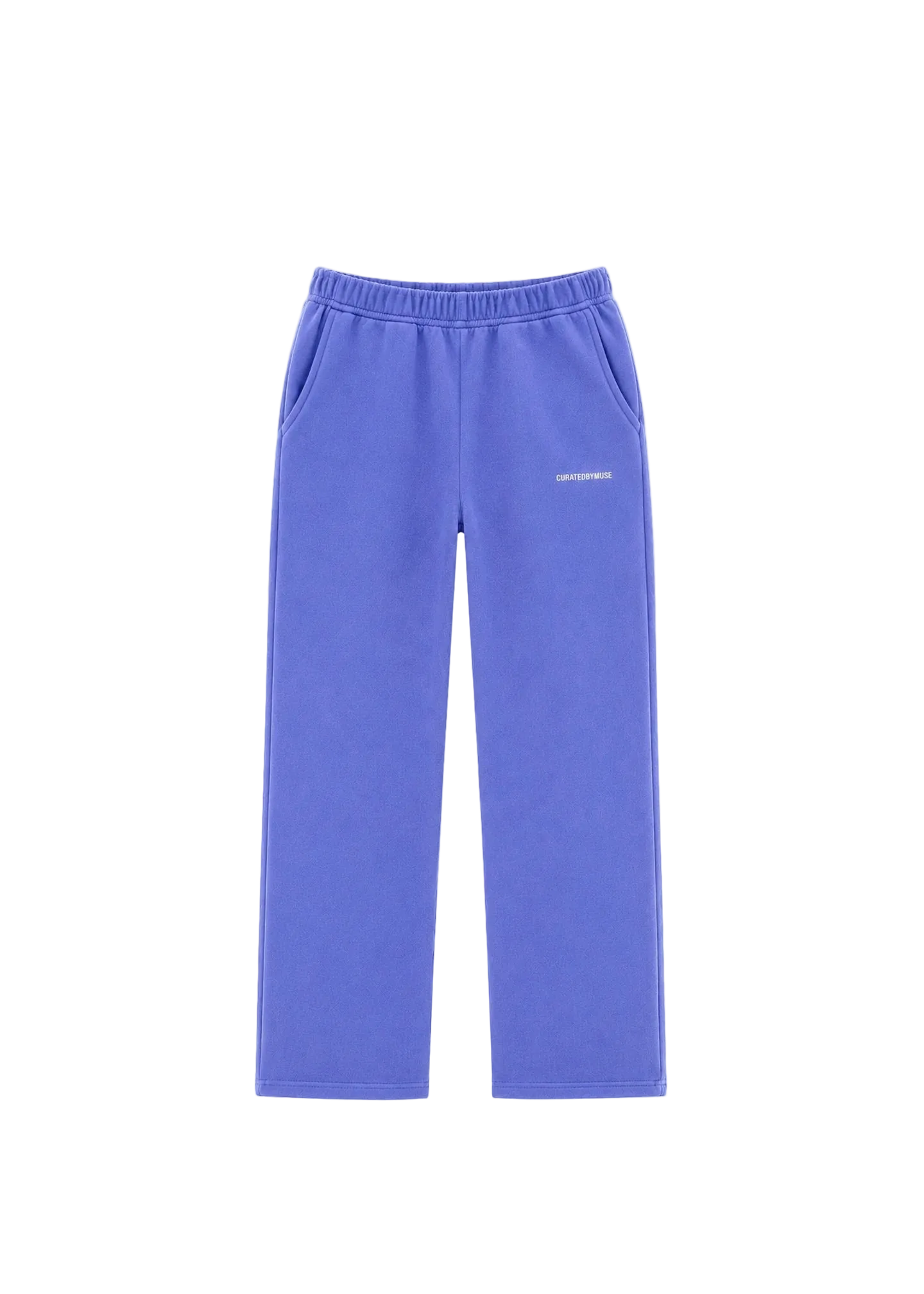 French Terry Joggers - Blue Raspberry