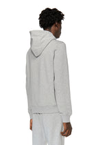 Grey Melange S-Ginn-Hood-Div Sweat-Shirt