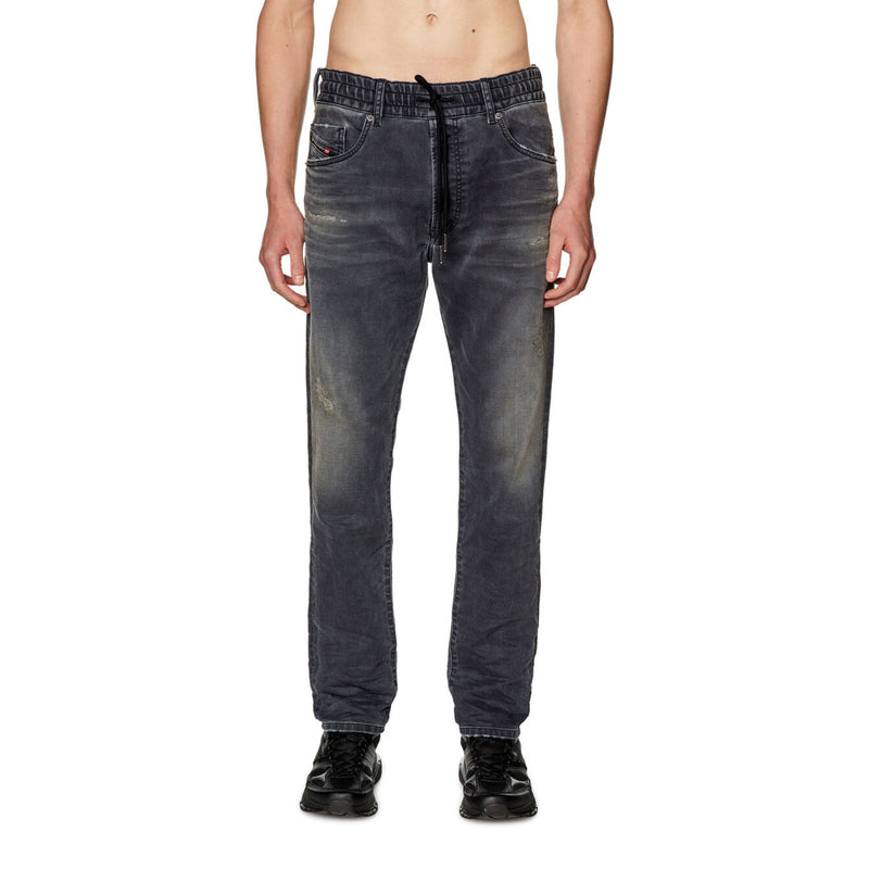 Dark Grey Tapared Sweatjeans