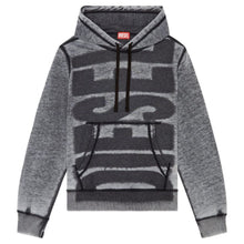 Diesel Black S-Ginn-Hood-L1 Sweat-Shirt