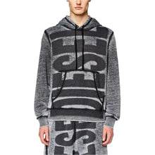Diesel Black S-Ginn-Hood-L1 Sweat-Shirt