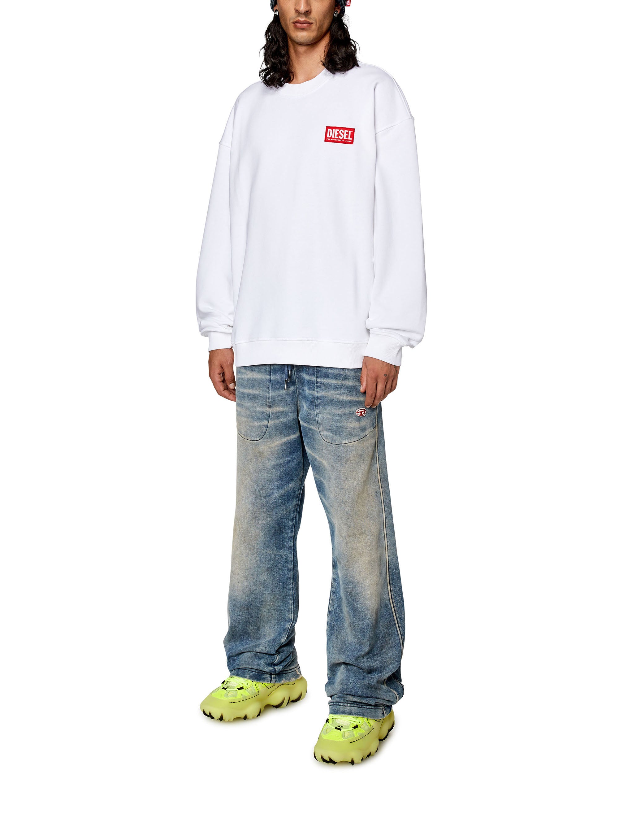 White S-Nlabel Sweater