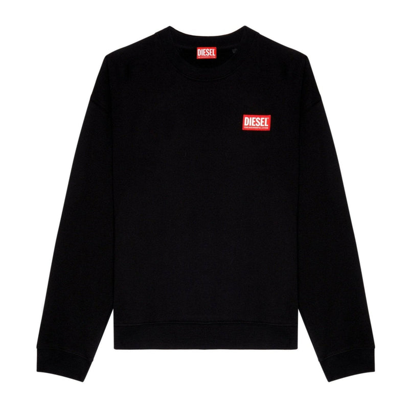 Diesel - Pull noir avec étiquette S
