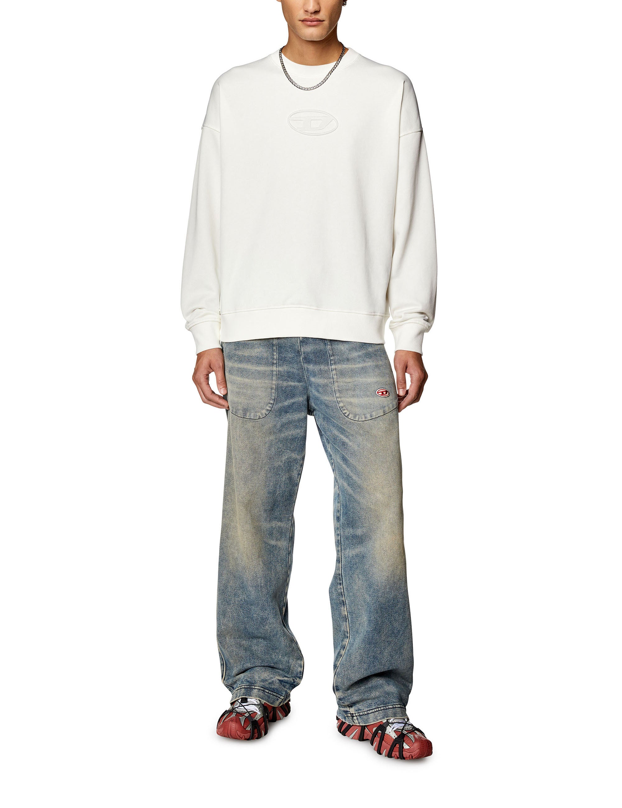 White S-Roby Longsleeve T-Shirt