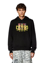 Black S-Ginn-Hood-N1 Sweat-Shirt