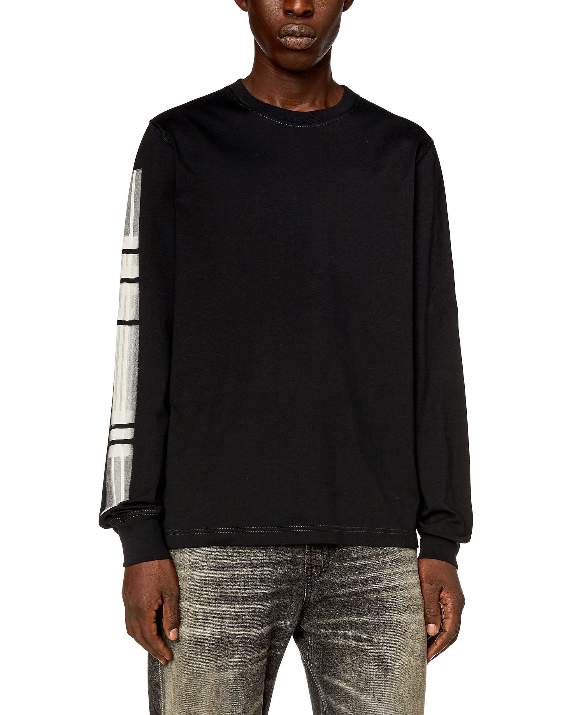 Black T-Just Long Sleeve T-Shirt