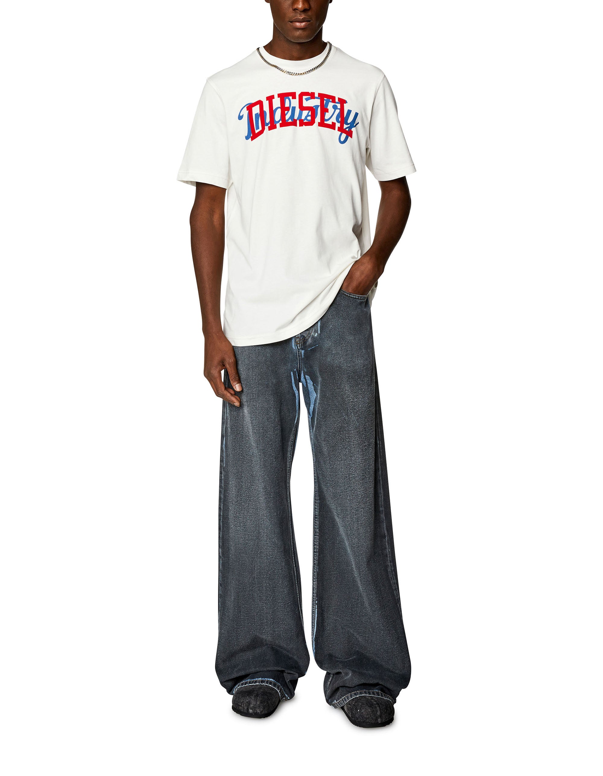 T-shirt Diesel T-Just blanc