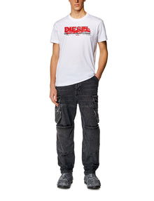 T-shirt Diesel T-Diegor blanc
