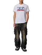 T-shirt Diesel T-Diegor blanc
