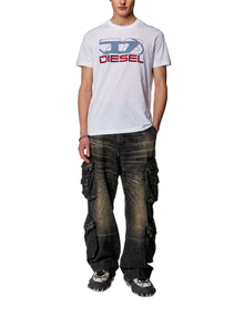T-shirt Diesel T-Diegor blanc