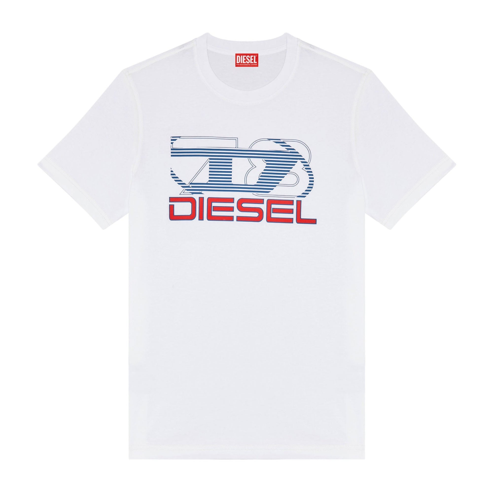 T-shirt Diesel T-Diegor blanc