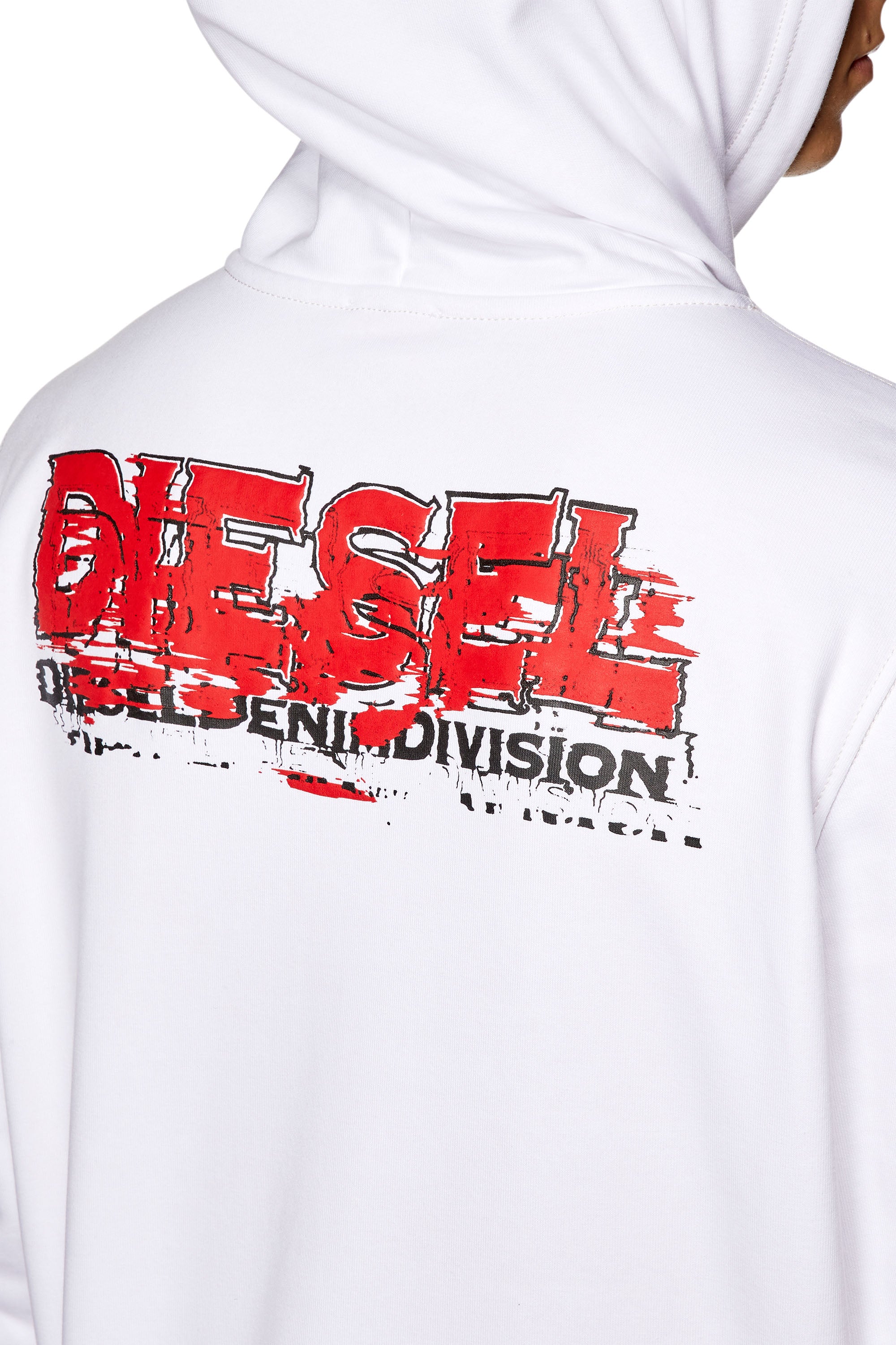 Bright White S-Ginn-Hood-K37 Sweat-Shirt