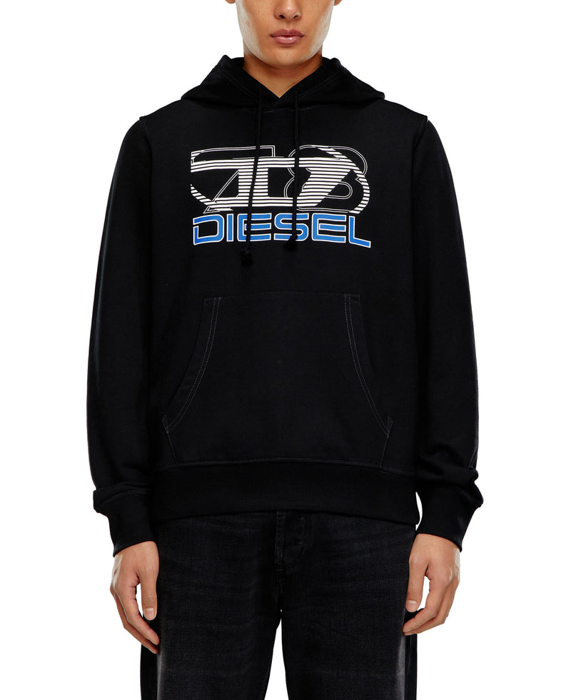 Diesel - Sweat-shirt S-Ginn noir