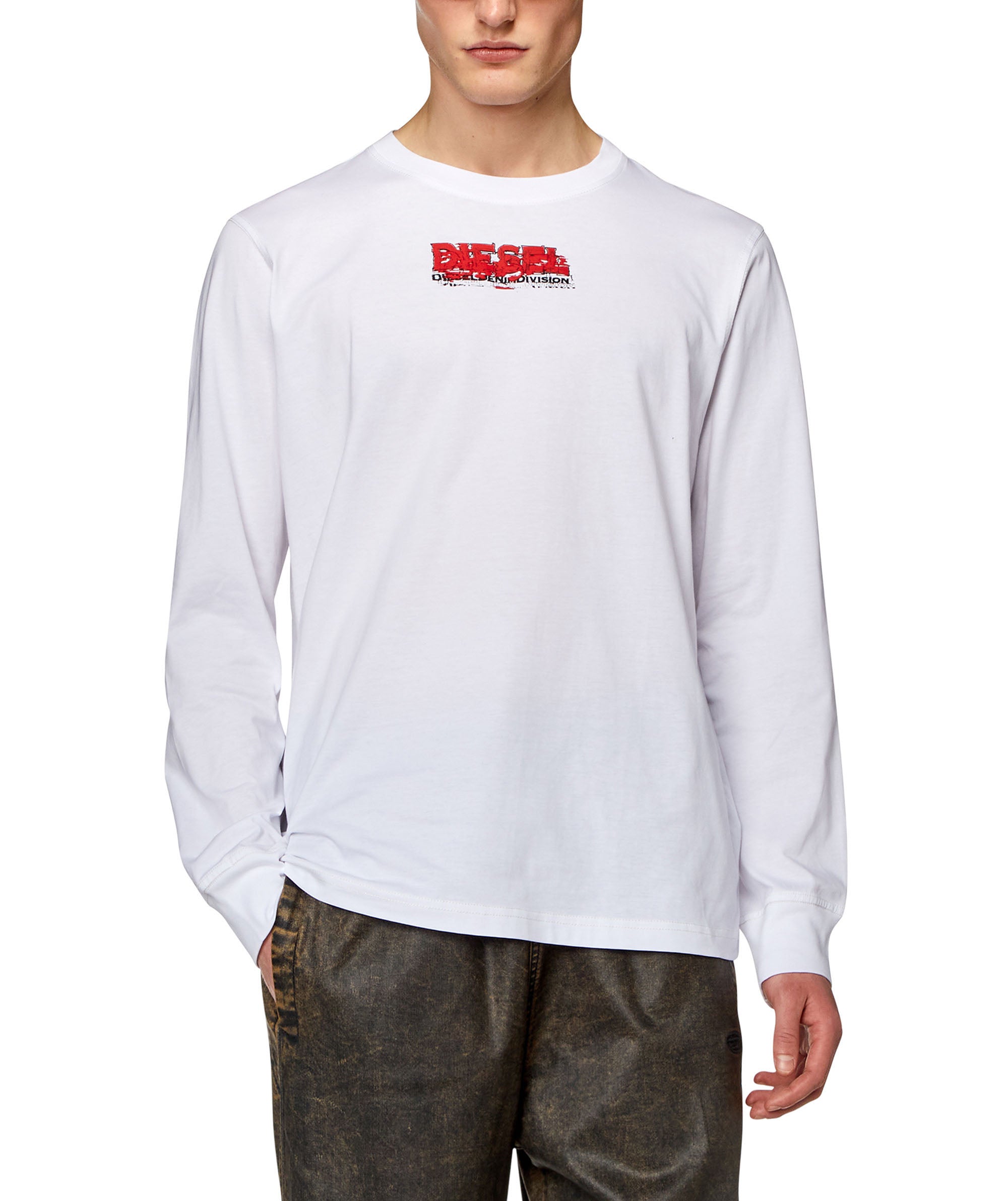 White T-Just Longsleeve T-Shirt
