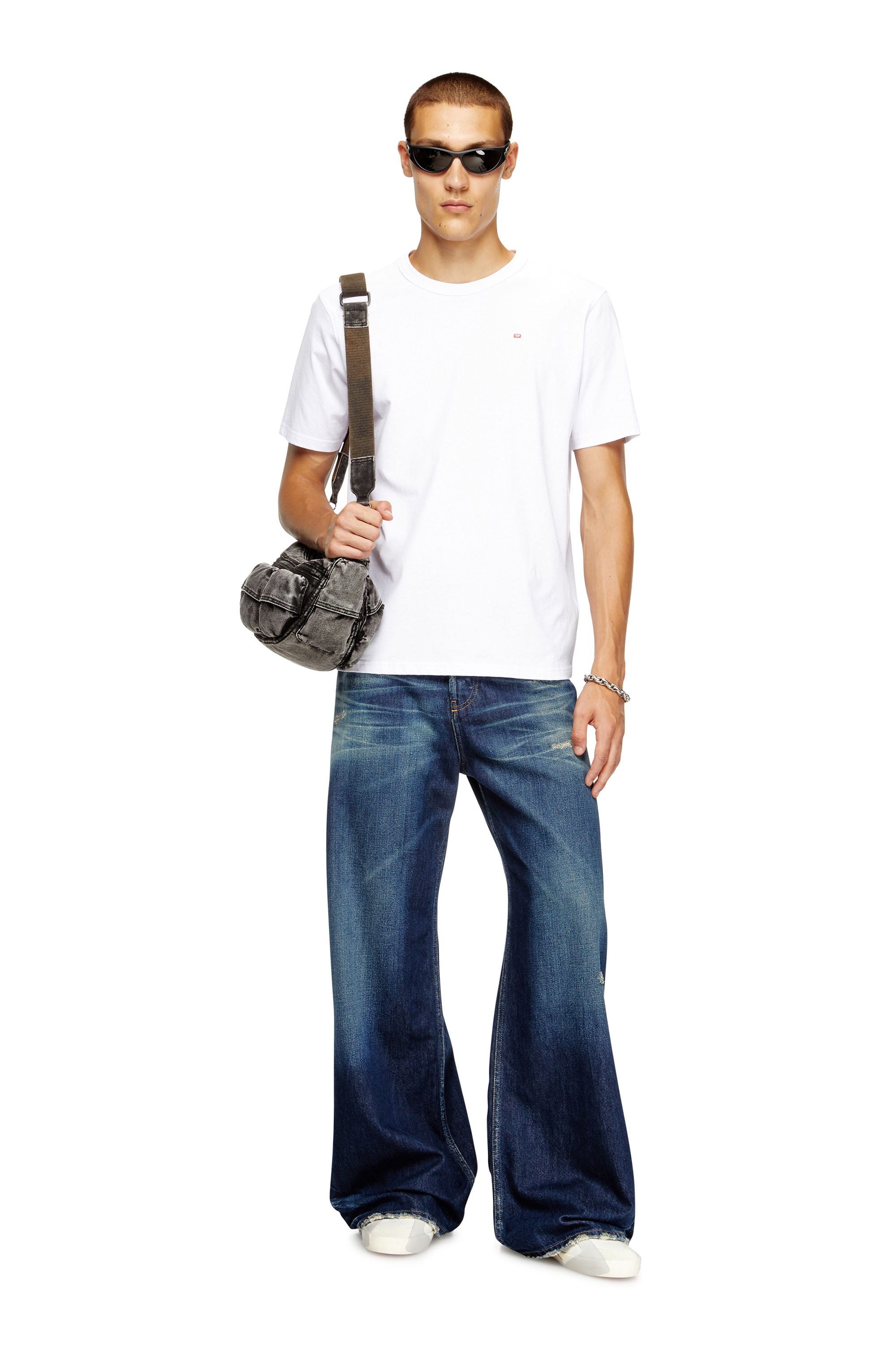 T-Adjust-Microdiv T-Shirt - White