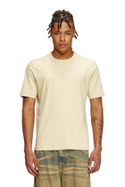 Beige T-Adjust-Slits-R17 T-Shirt