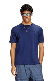 Blue T-Adjust-Slits-R17 T-Shirt