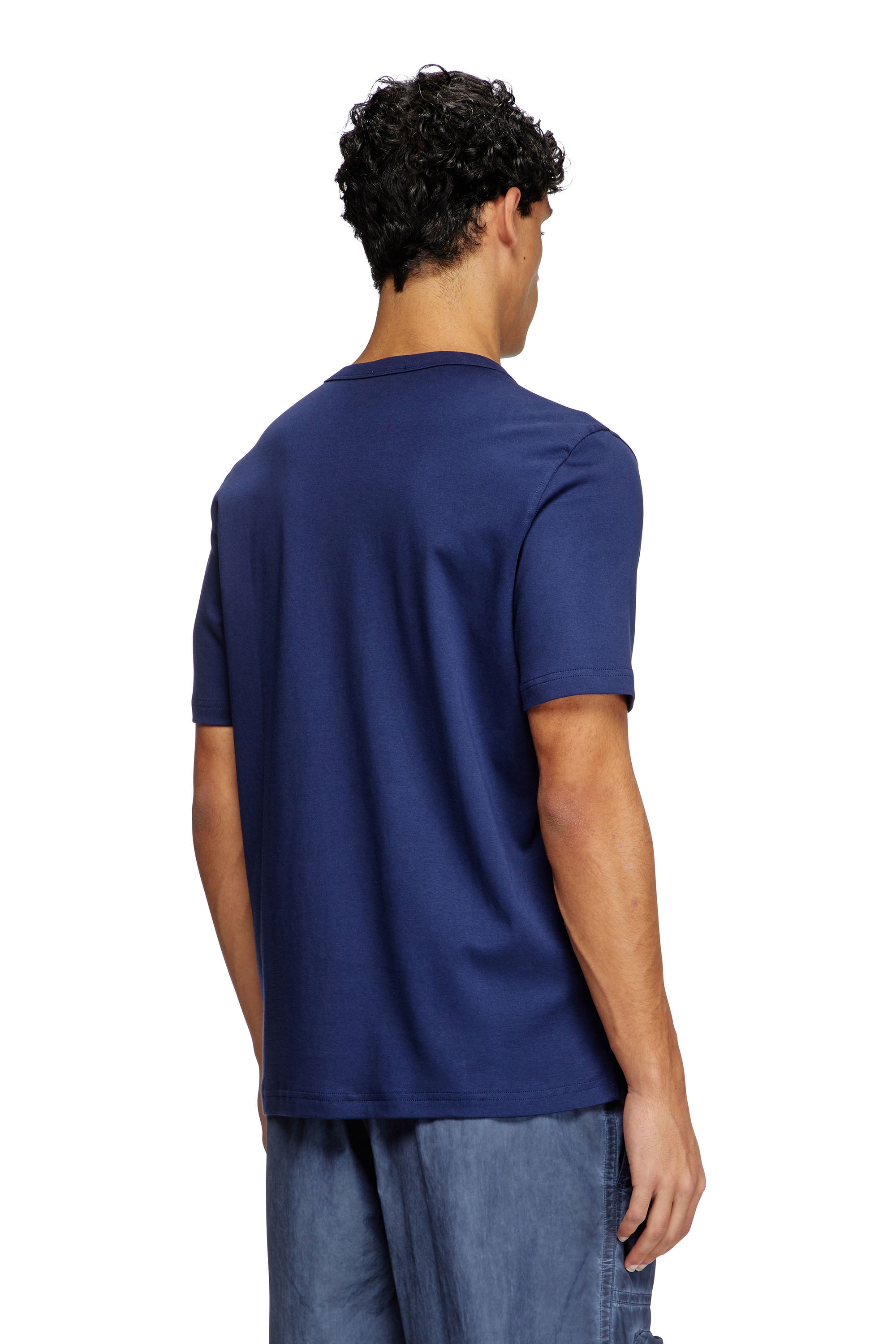 Blue T-Adjust-Slits-R17 T-Shirt