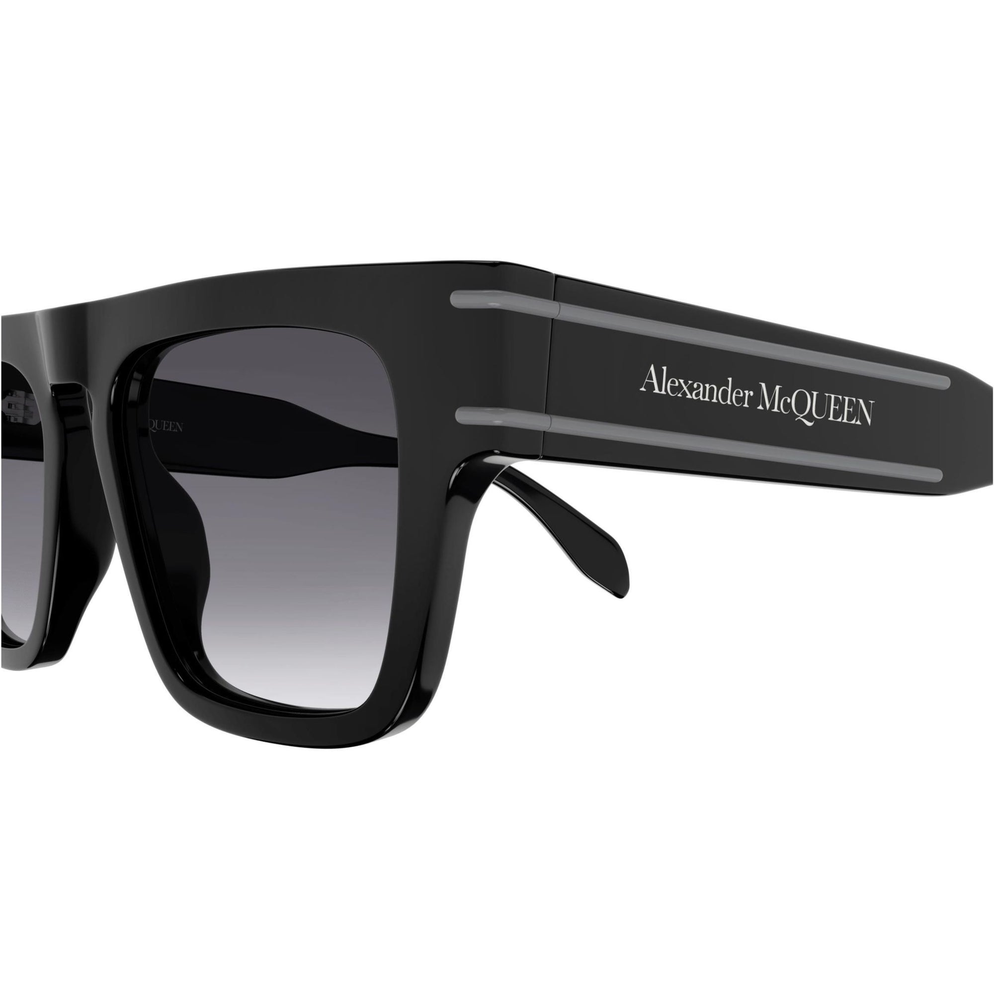 Alexander McQueen Black AM0397S Sunglasses