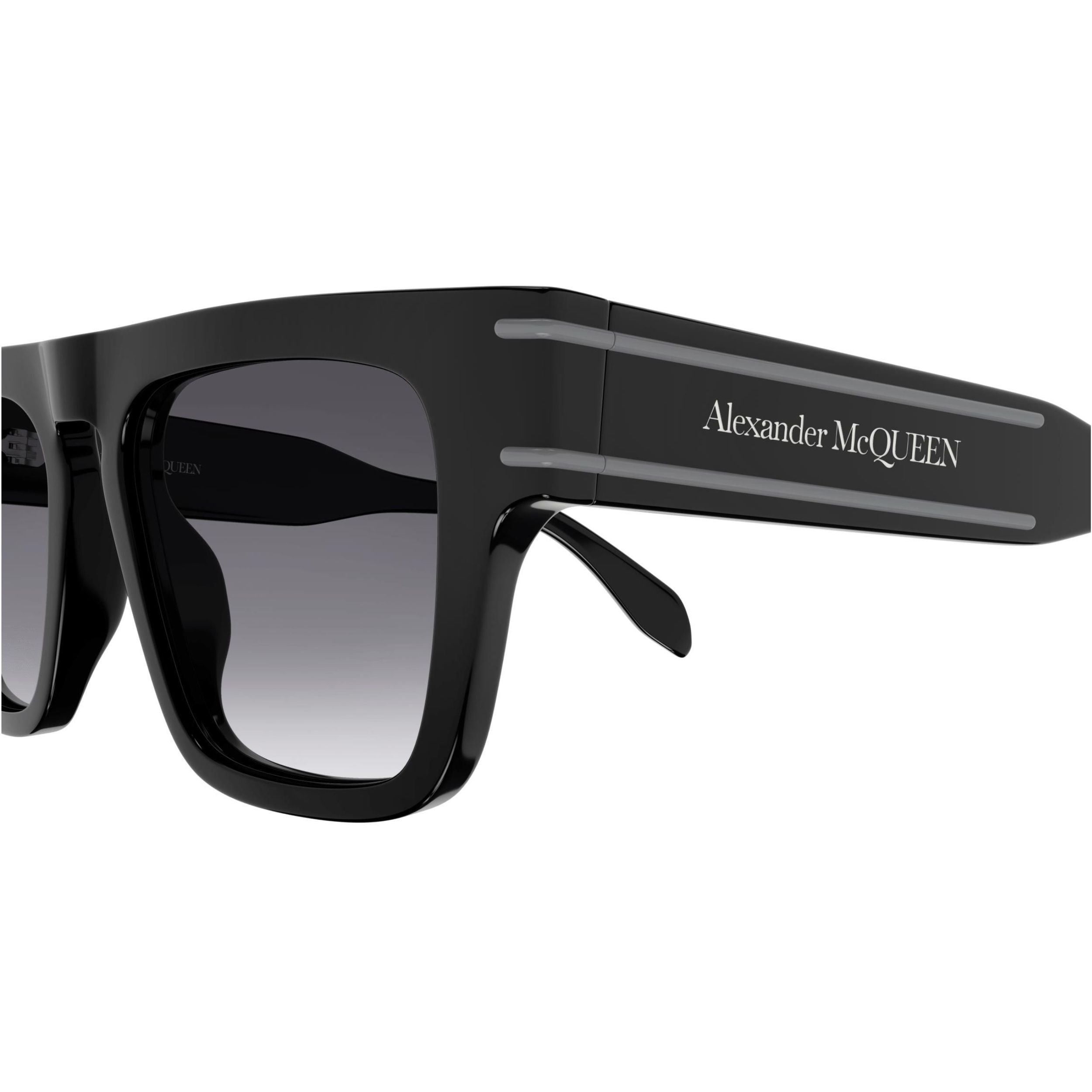 Alexander McQueen Black AM0397S Sunglasses