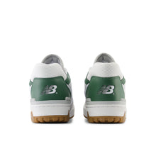 White & Green 550 Sneakers