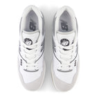 White & Grey 550 Sneakers