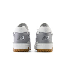 White & Grey 550 Sneakers