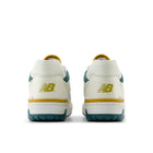 White & Green 550 Sneakers